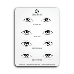 Eye Shapes PMU Practice Skin #2