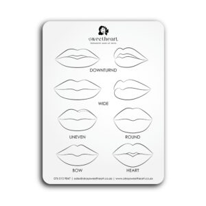 Lip Shapes PMU Practice Skin #1