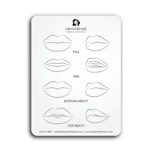 Lip Shapes PMU Practice Skin #2